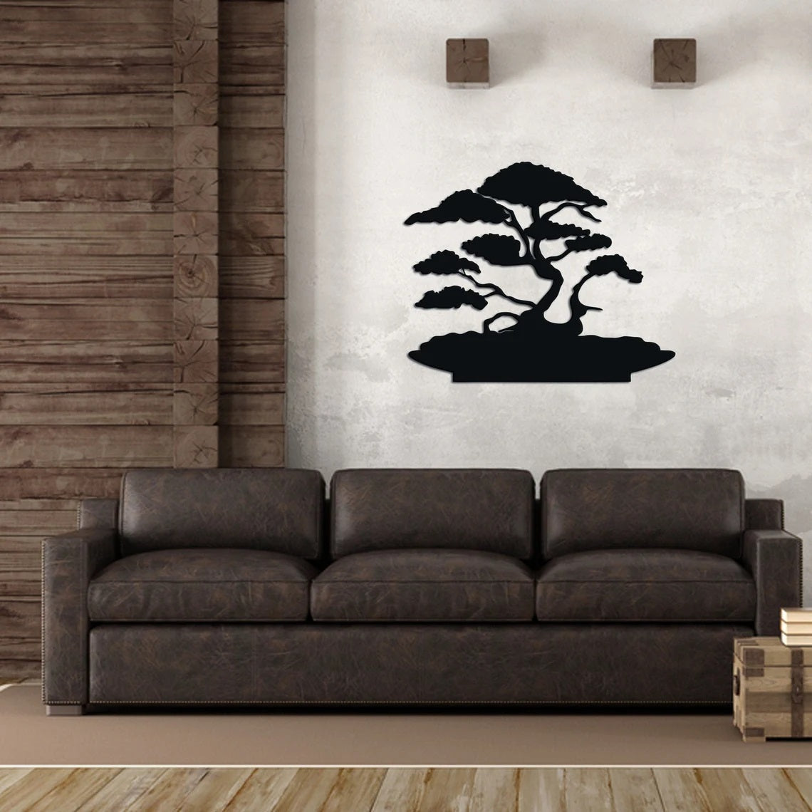 Bonsai Tree Of Live, Metal Wall Art - Etgshop LLC