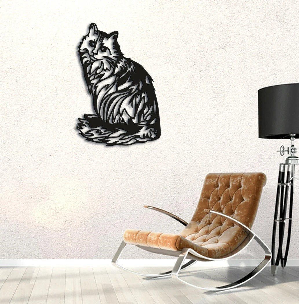 Cat Metal, Wall Art Decor, Wall Metal - Etgshop LLC