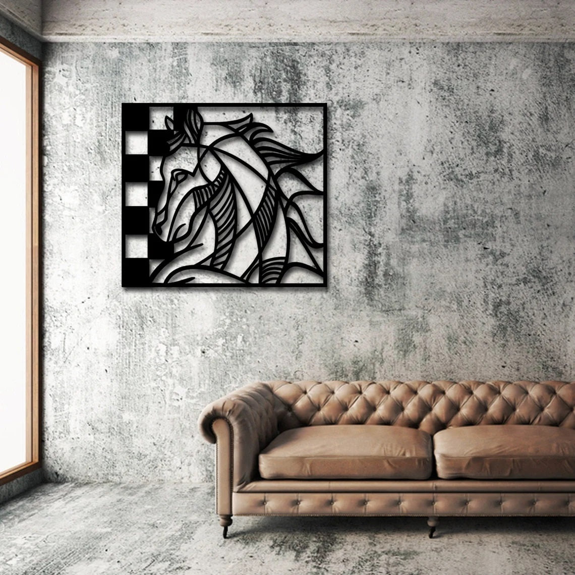 Chess Metal Wall Art - Etgshop LLC