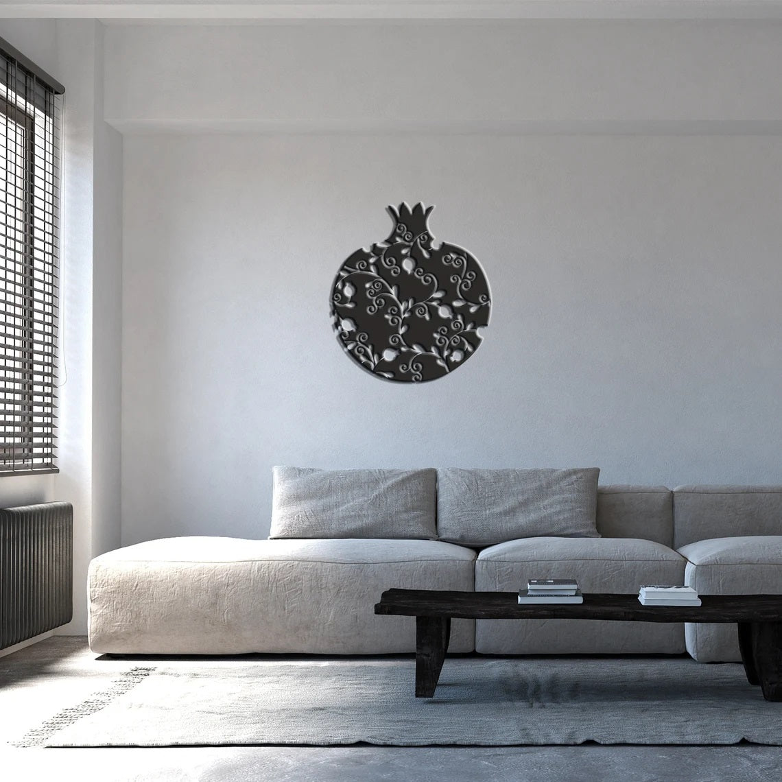 Pomegranate Metal Wall Decor - Etgshop LLC