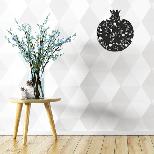 Pomegranate Metal Wall Decor - Etgshop LLC
