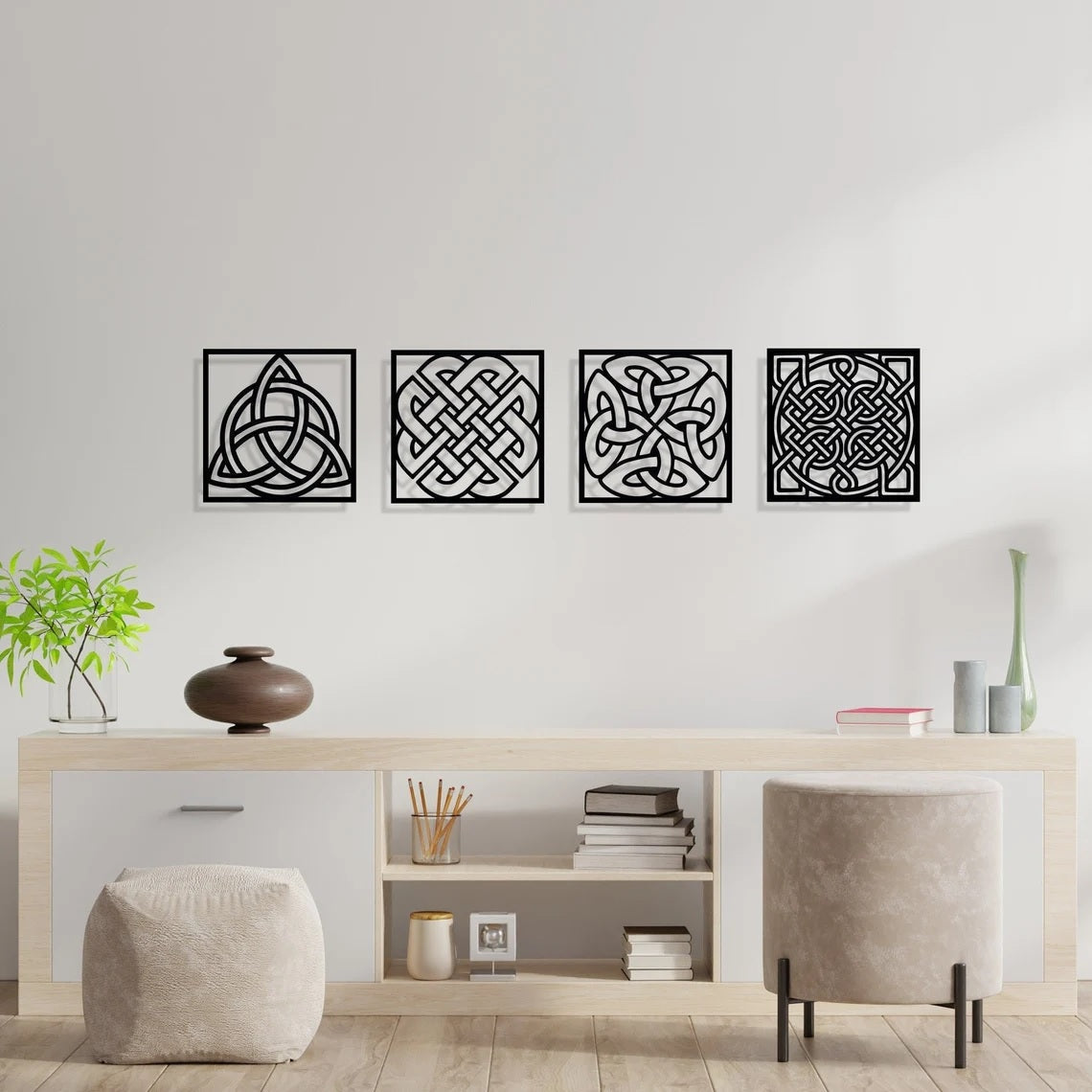 Sacred Geometry Wall Art, Sri Yantra - Etgshop LLC
