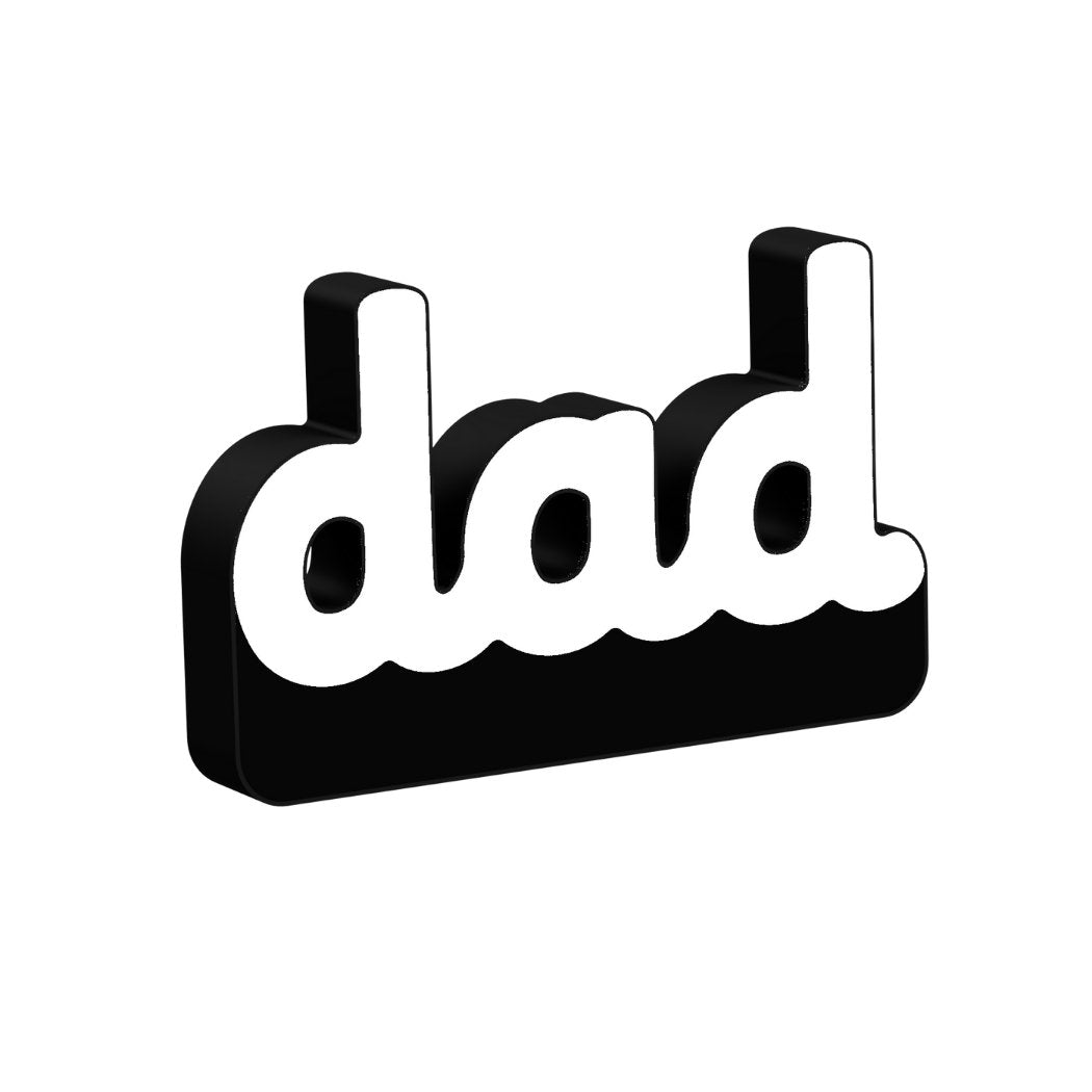 Modern LED "Dad & Mom" Sign Set - Durable Acrylic Wall Décor with Energy-Efficient Ambient Lighting, Perfect for Bedroom, Living Room, Kitchen, or Entryway