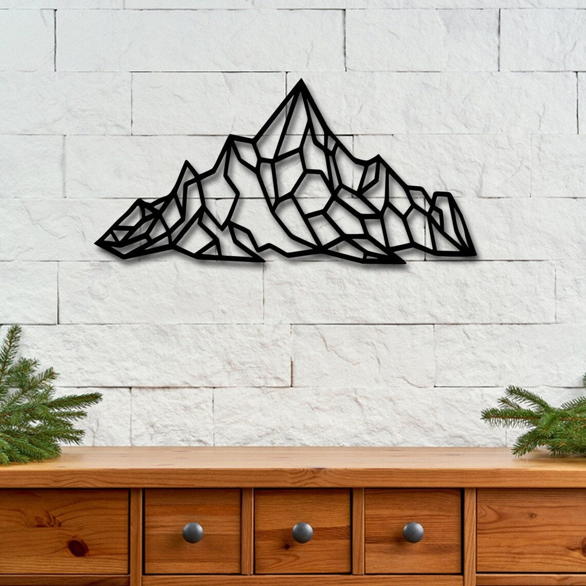 Mountian Wall Art, Metal wall sign - Etgshop LLC