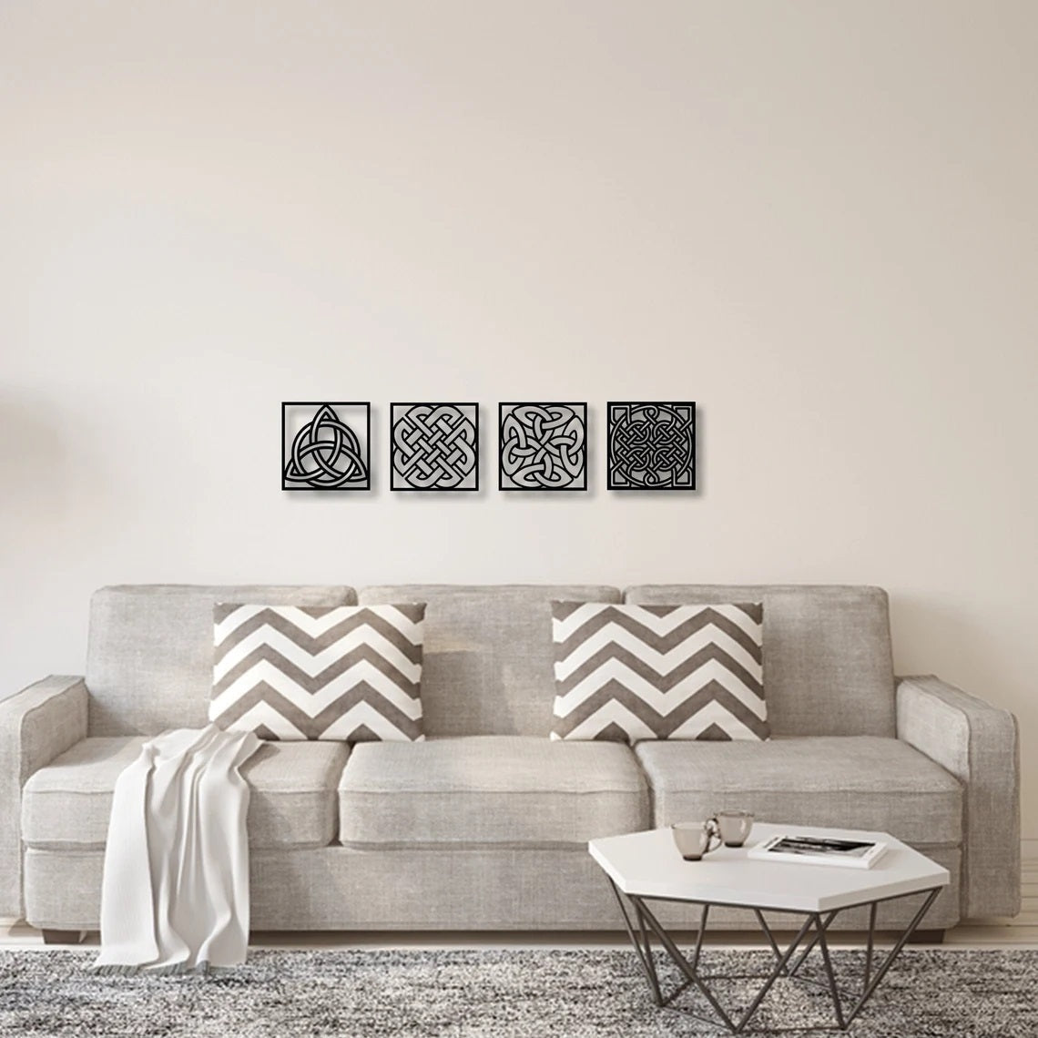 Sacred Geometry Wall Art, Sri Yantra - Etgshop LLC