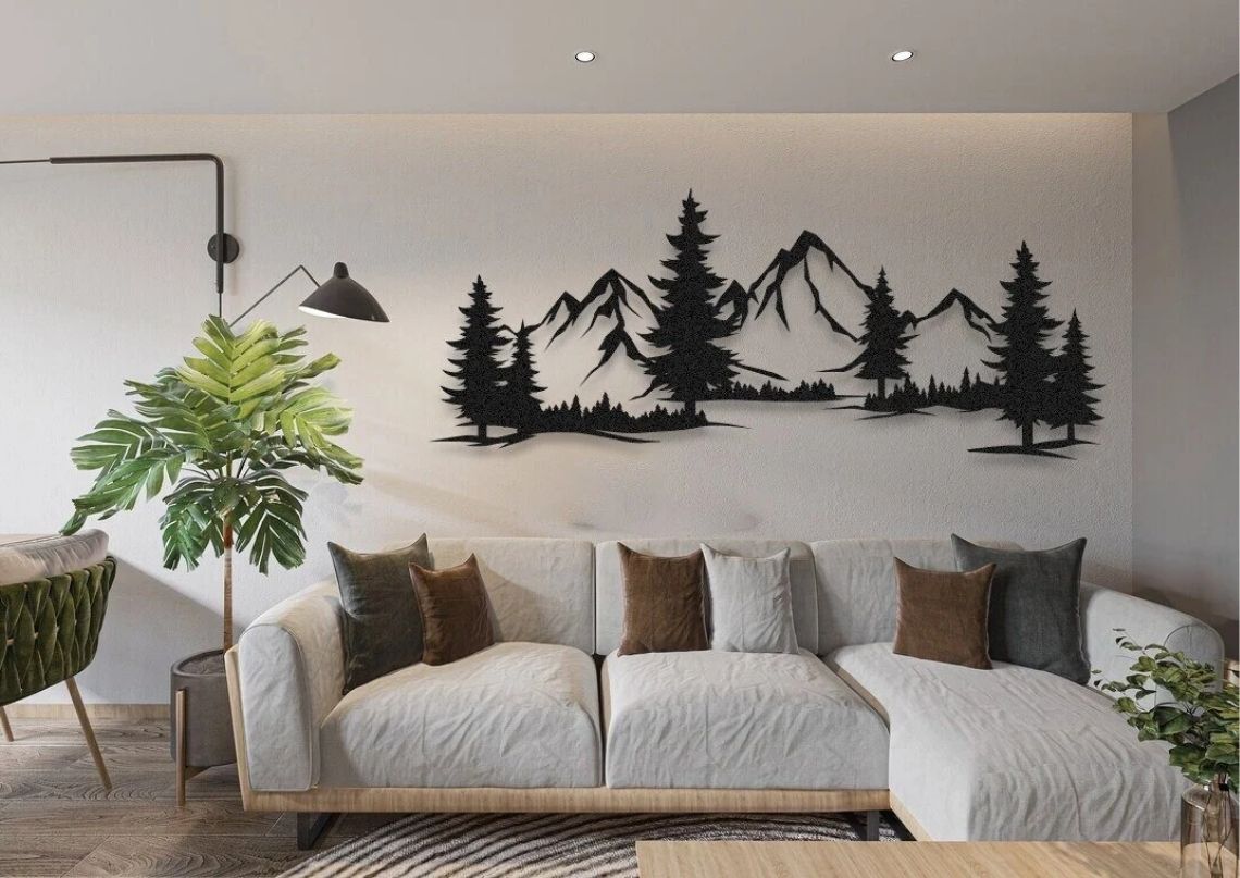 Mountain and Forest Wall Decor: Nature-Inspired Art