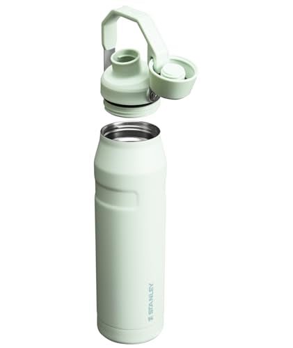 Stanley IceFlow Fast Flow Water Bottle | Angled Spout Lid | Lightweight & Leakproof for Travel & Sports | Insulated Stainless Steel | BPA-Free