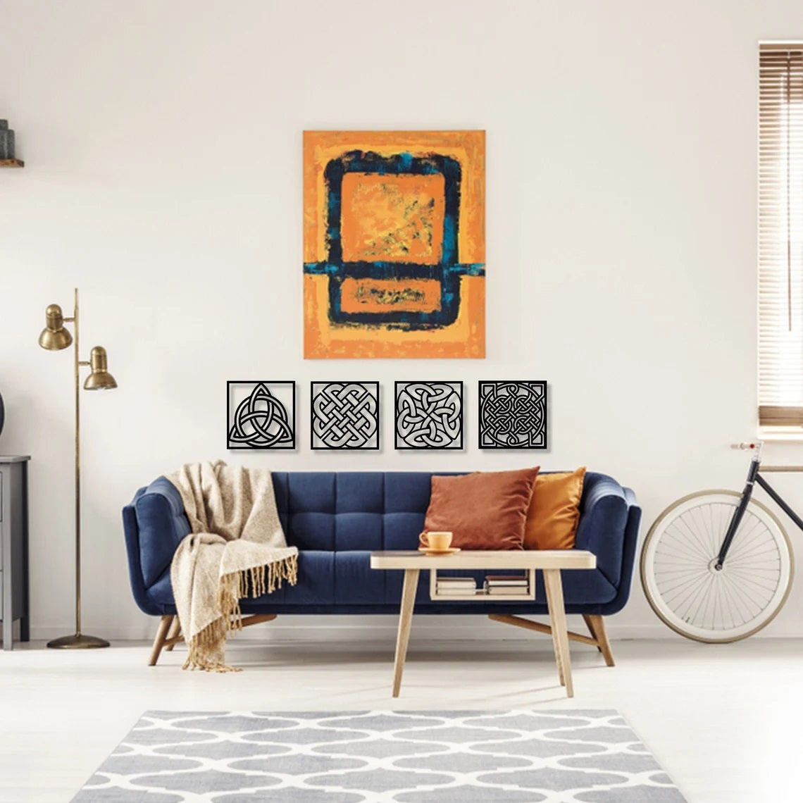 Sacred Geometry Wall Art, Sri Yantra - Etgshop LLC