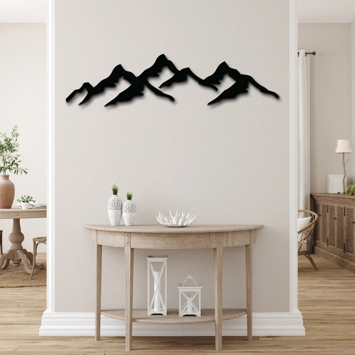 Mountian Wall Art, Metal Wall Art - Etgshop LLC