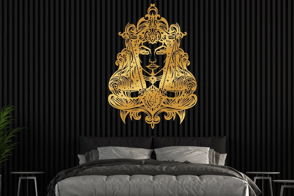 Medusa Metal Wall Art - Etgshop LLC