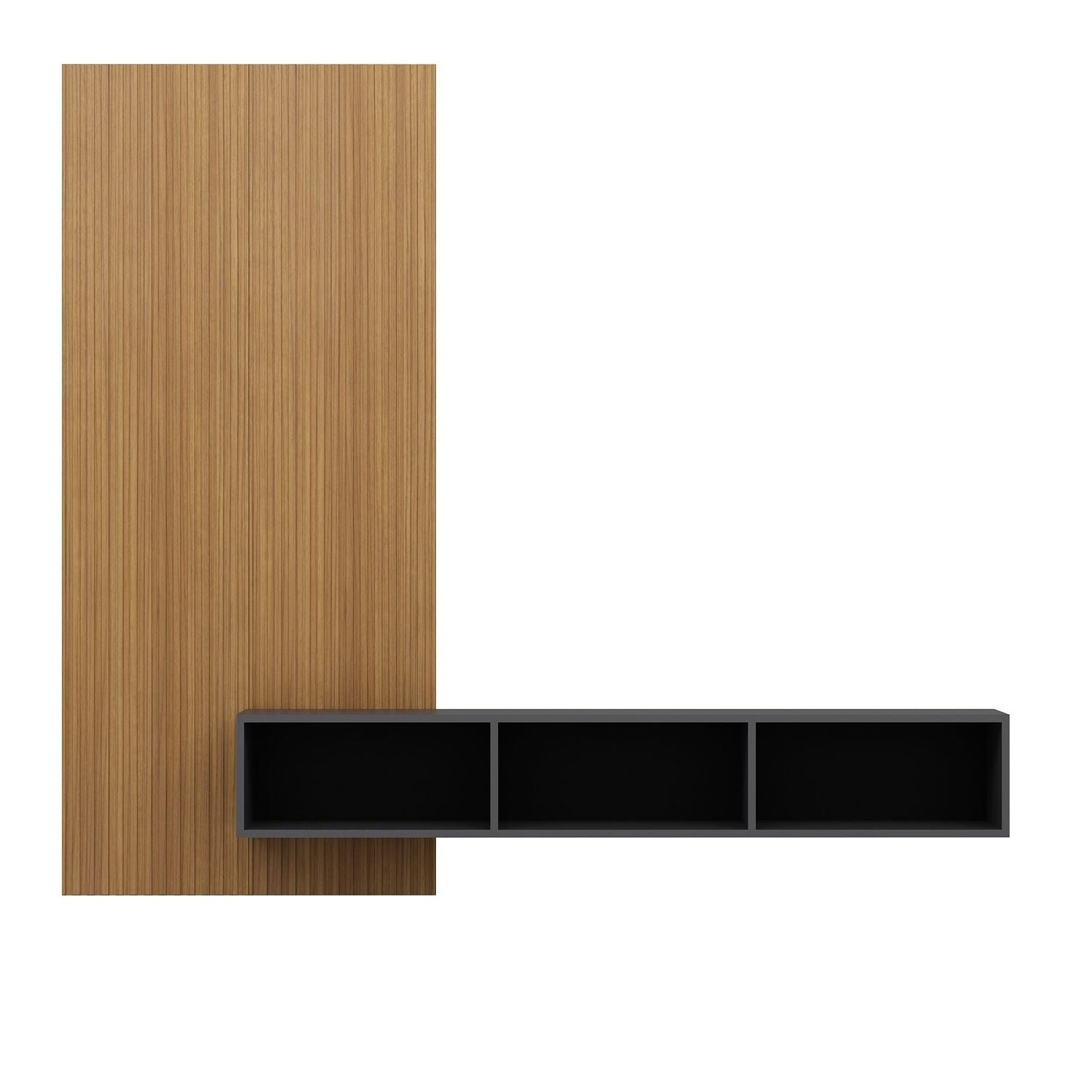 Panel Furniture Tv Unit - Anthracite Etgshop Living Room