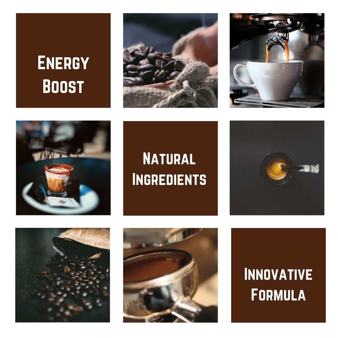 Coffee Ultimo - The Ultimate Energy Booster with Mineralized Arabica, Green Coffee Bean Extract, Vitamins B6 and B12 - 100 Servings