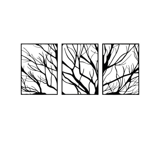 Metal Wall Art, Metal Tree Decor - Etgshop LLC
