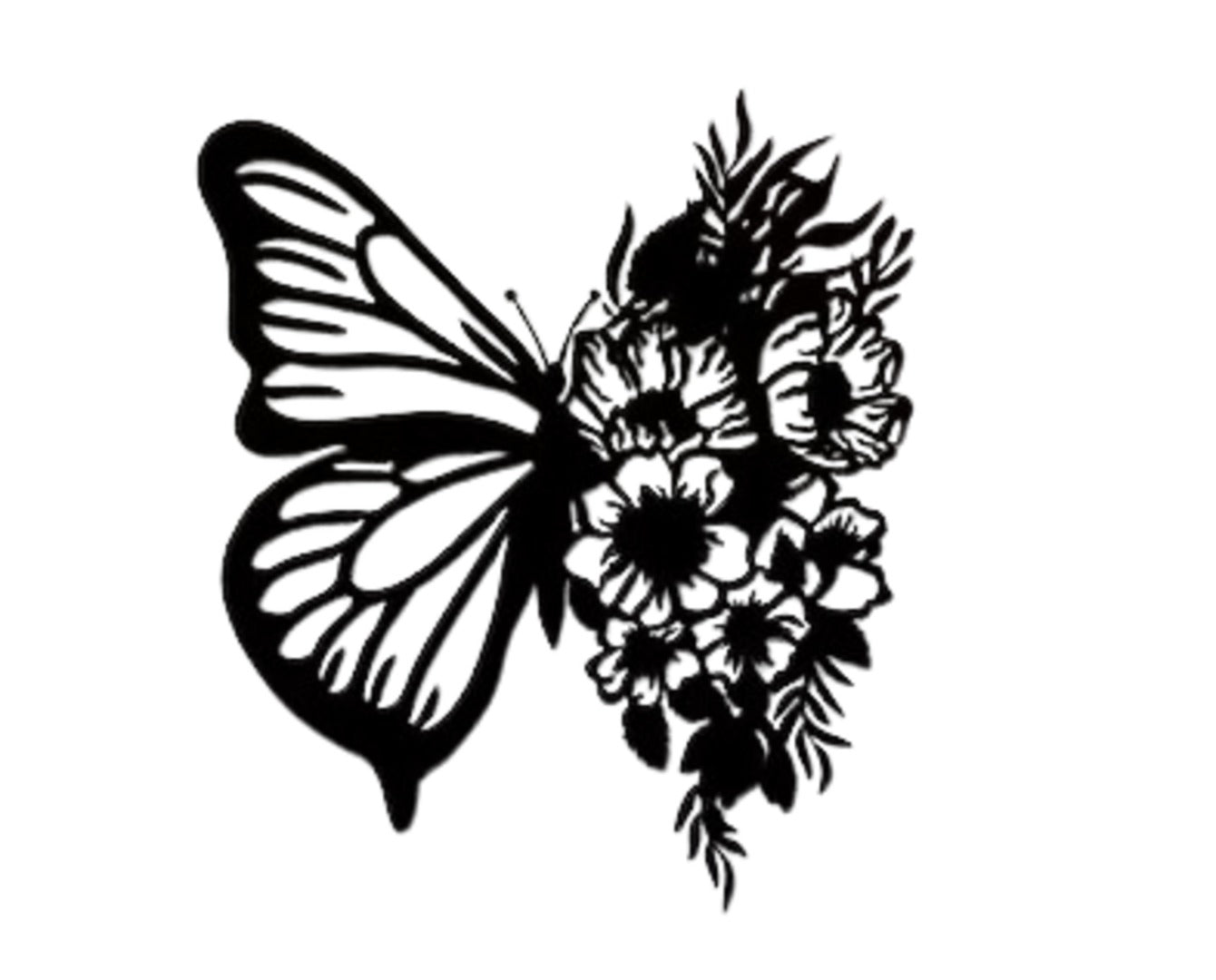 Butterfly, Metal Wall art, Metal Wall Sign - Etgshop LLC