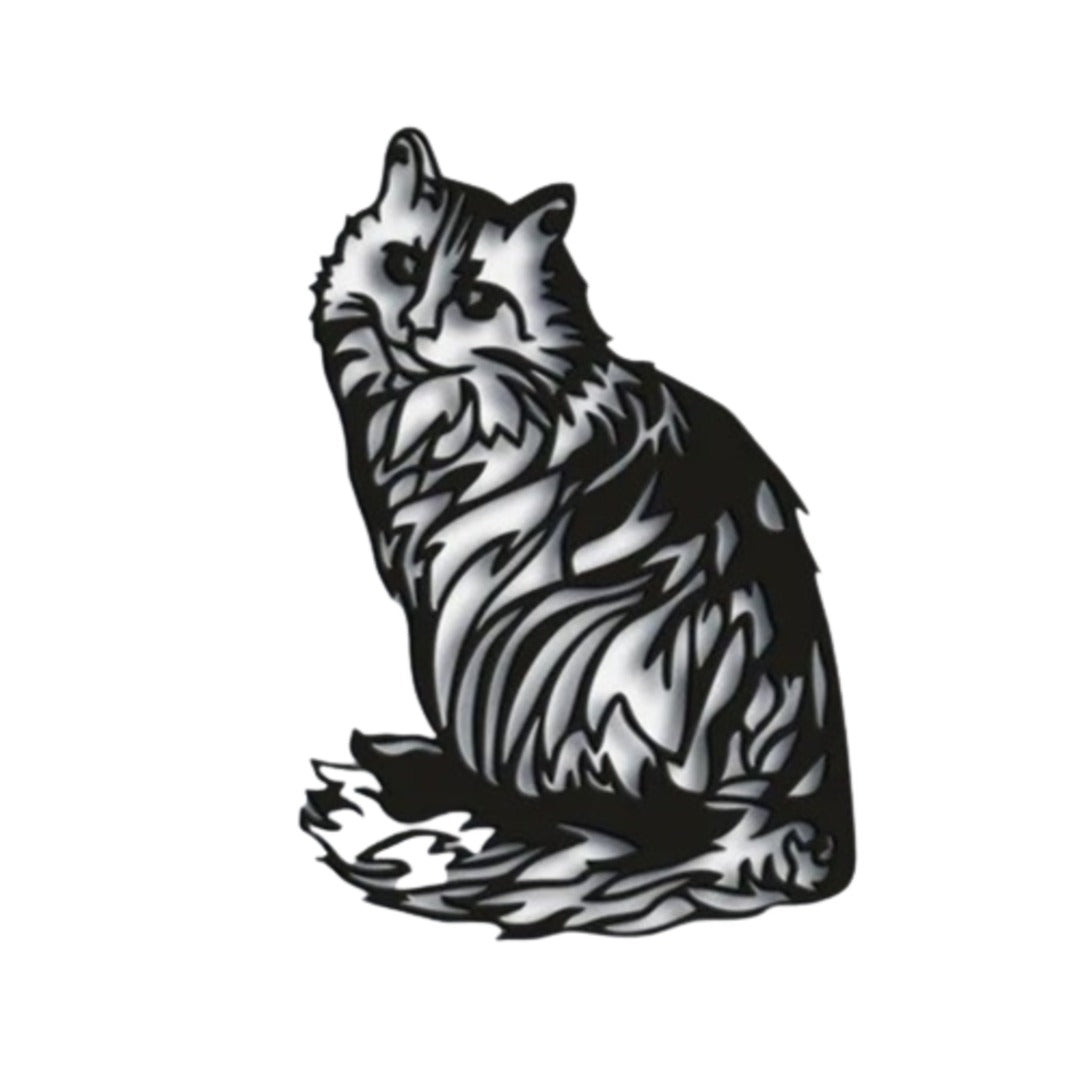 Cat Metal, Wall Art Decor, Wall Metal - Etgshop LLC