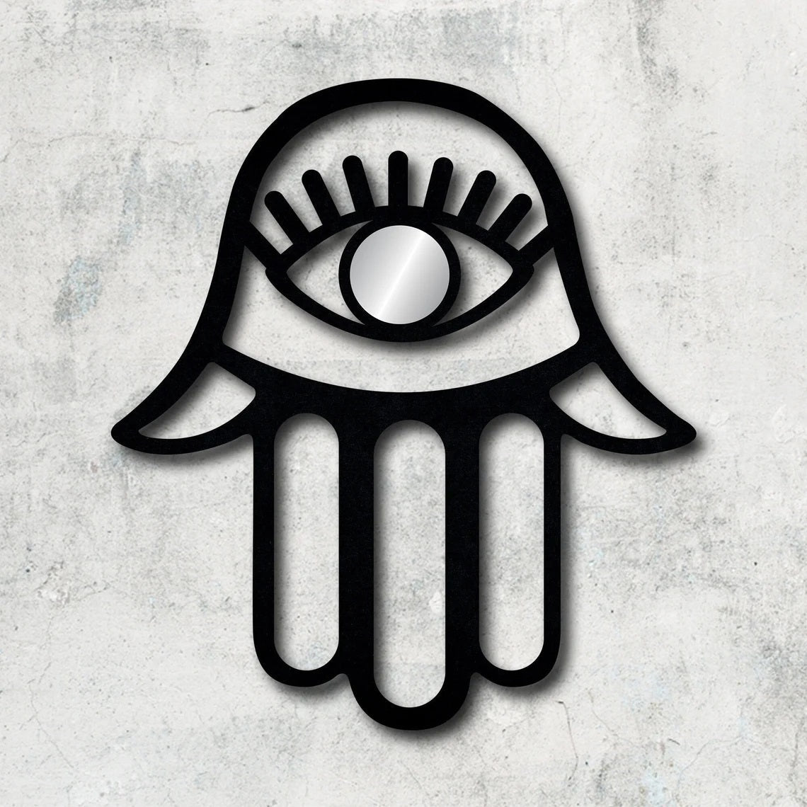 Hamsa Hand, Evil eye hamsa, Metal Wall Art - Etgshop LLC