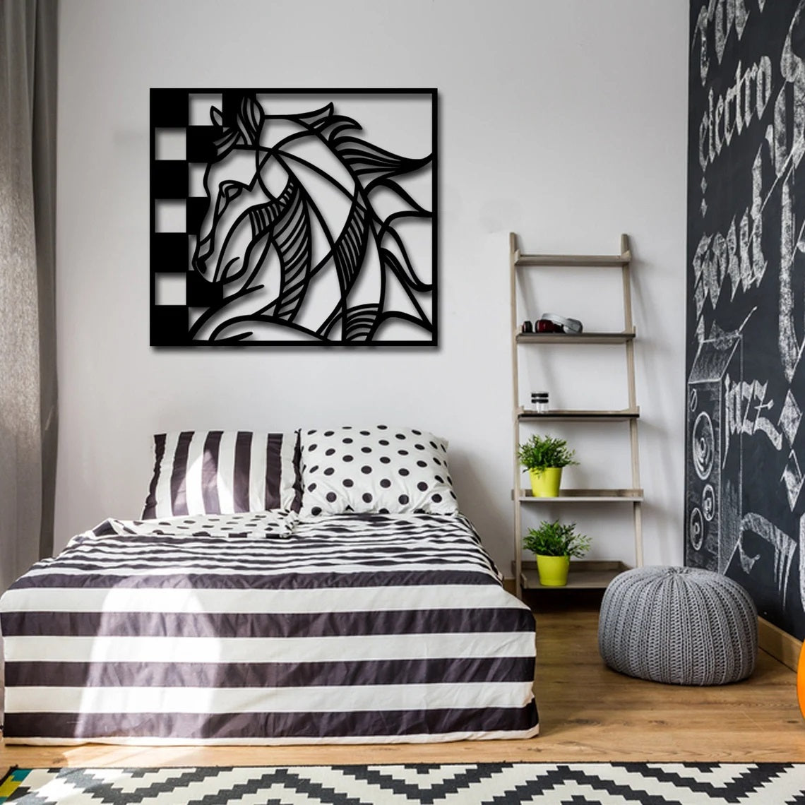 Chess Metal Wall Art - Etgshop LLC