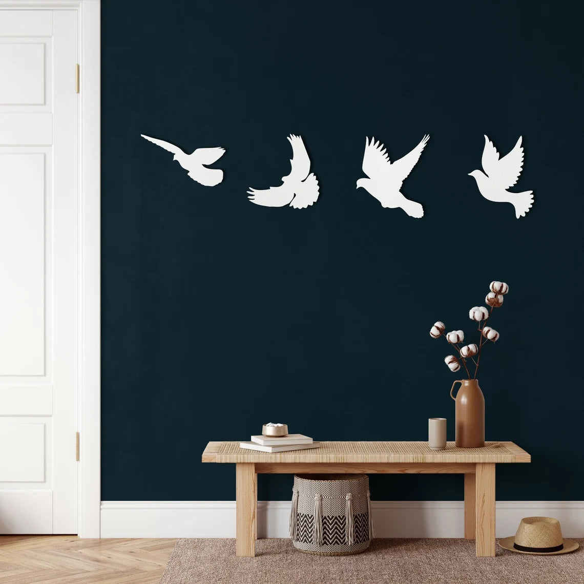 Metal Wall Art, Metal Birds Art