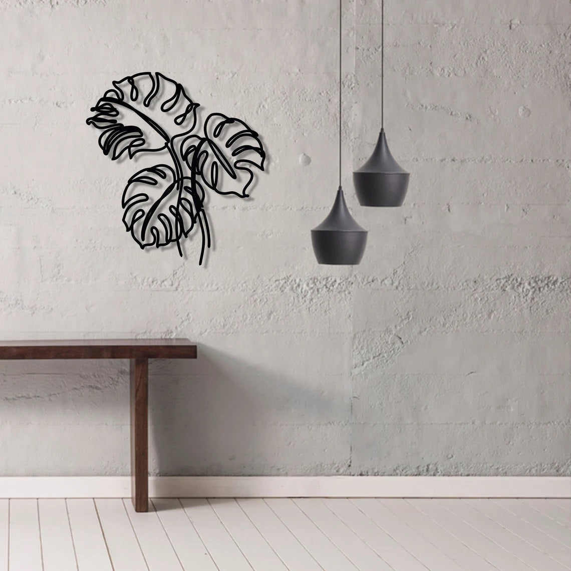 Monstera Metal Wall Decor , Metal Wall Art - Etgshop LLC
