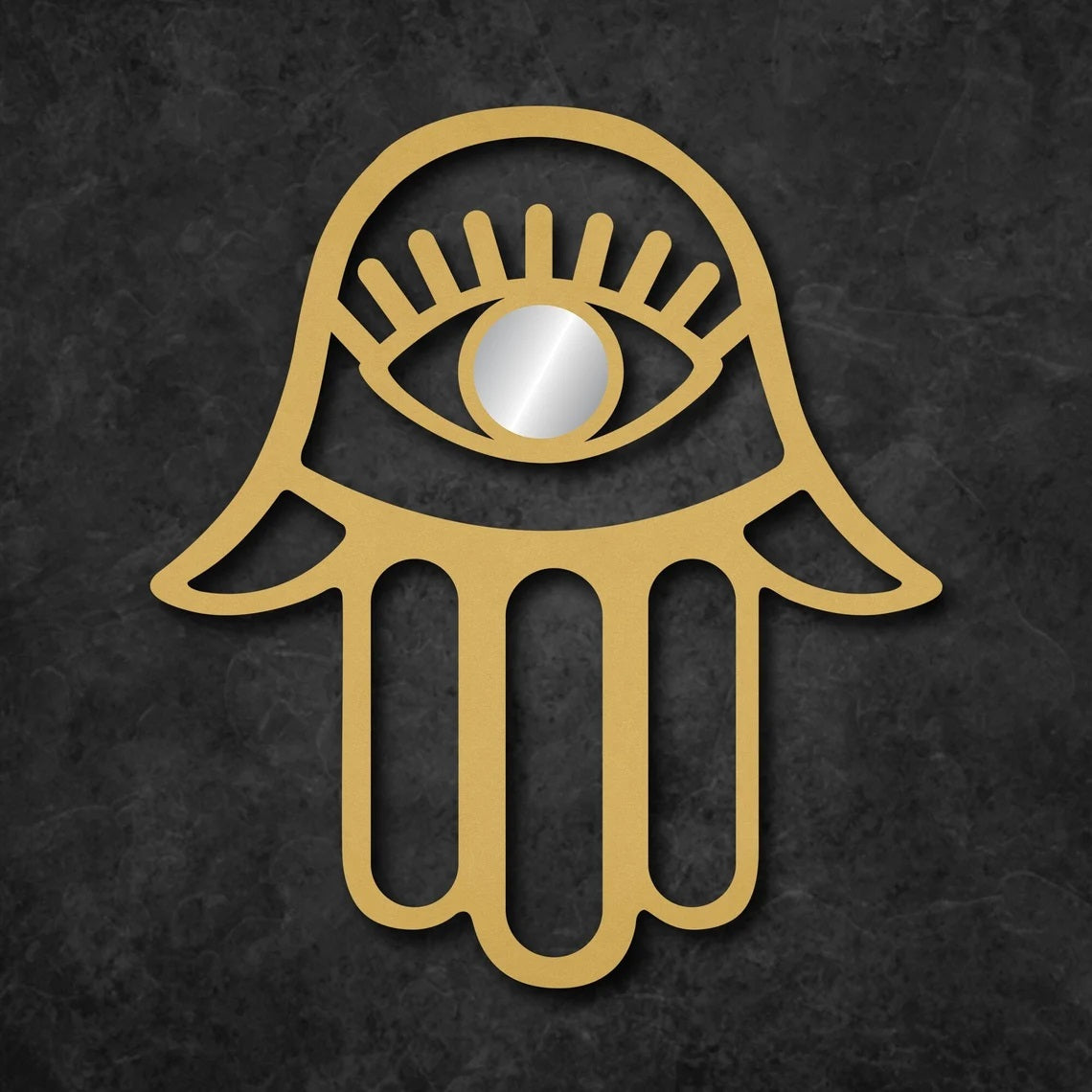Hamsa Hand, Evil eye hamsa, Metal Wall Art - Etgshop LLC