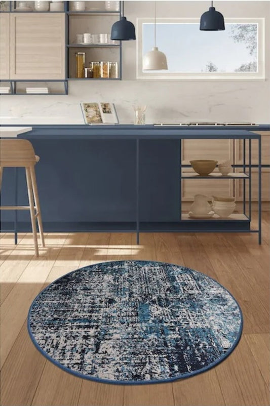 Powder Decoratif Round Bath Rug Area Rug Round Rug - Etgshop LLC