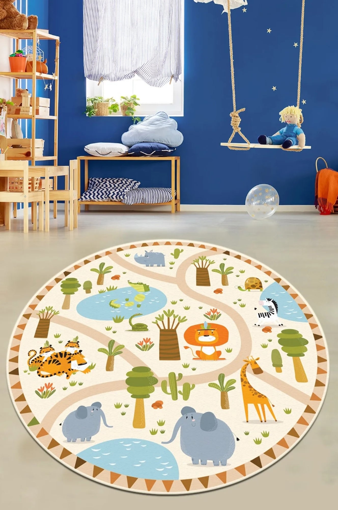 Satwa Decoratif Round Bath Rug Area Rug Round Rug - Etgshop LLC