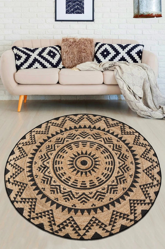 Ojo Decoratif Round Bath Rug Area Rug Round Rug - Etgshop LLC