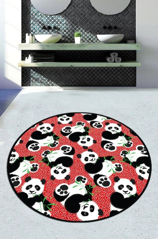 Pandam Esuriit Decoratif Round Bath Rug Area Rug Round Rug - Etgshop LLC