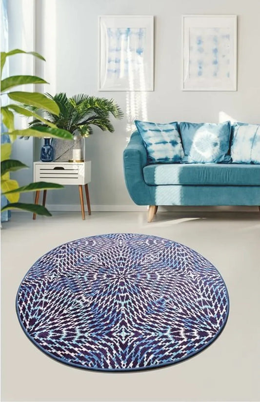 Slope Decoratif Round Bath Rug Area Rug Round Rug - Etgshop LLC