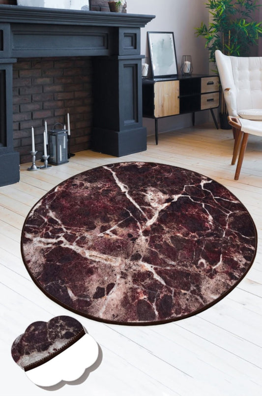 Mozaik Decoratif Round Bath Rug Area Rug Round Rug - Etgshop LLC