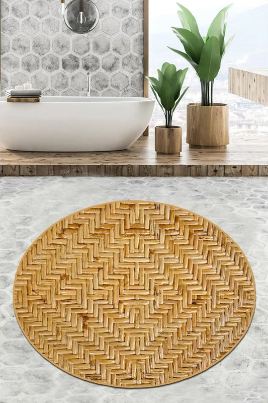 Tetris Decoratif Round Bath Rug Area Rug Round Rug - Etgshop LLC