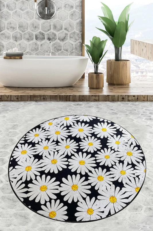 Primula Decoratif Round Bath Rug Area Rug Round Rug - Etgshop LLC