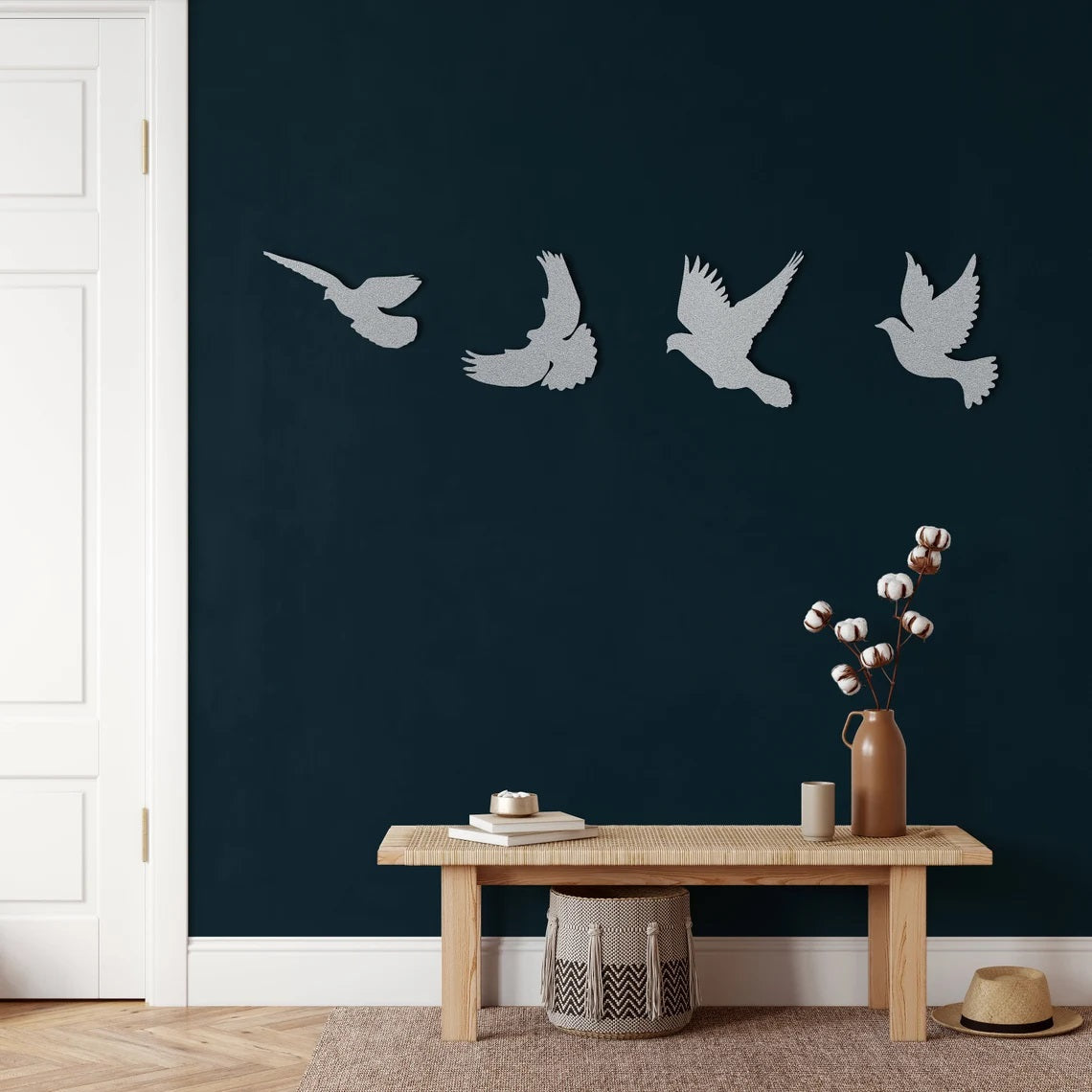 Metal Wall Art, Metal Birds Art