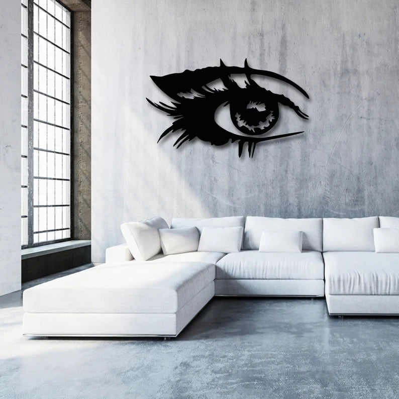 Eye Wall Decor, Living Room Wall Art - Etgshop LLC
