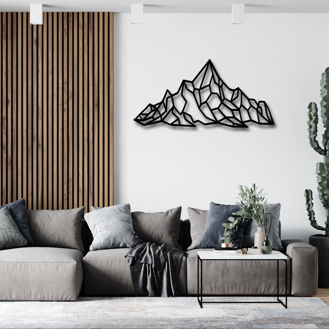 Mountian Wall Art, Metal wall sign - Etgshop LLC