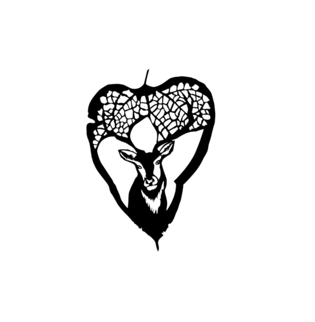 Deer, Metal Wall art, Metal Wall Sign - Etgshop LLC