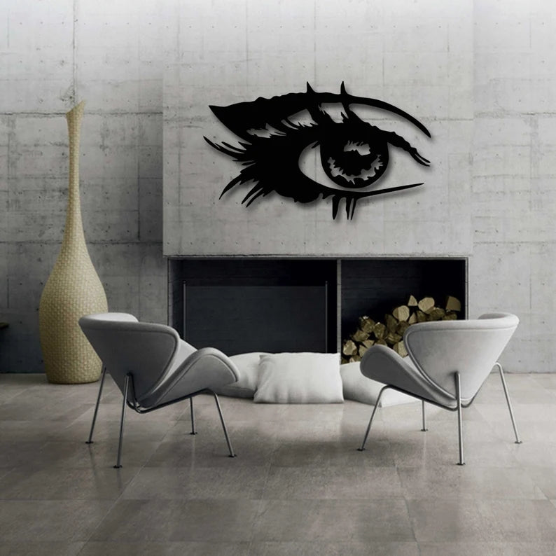 Eye Wall Decor, Living Room Wall Art - Etgshop LLC