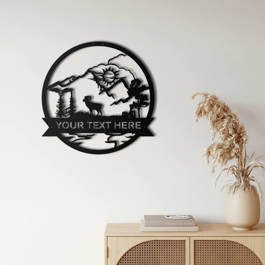 Aries Metal Wall Art Customized