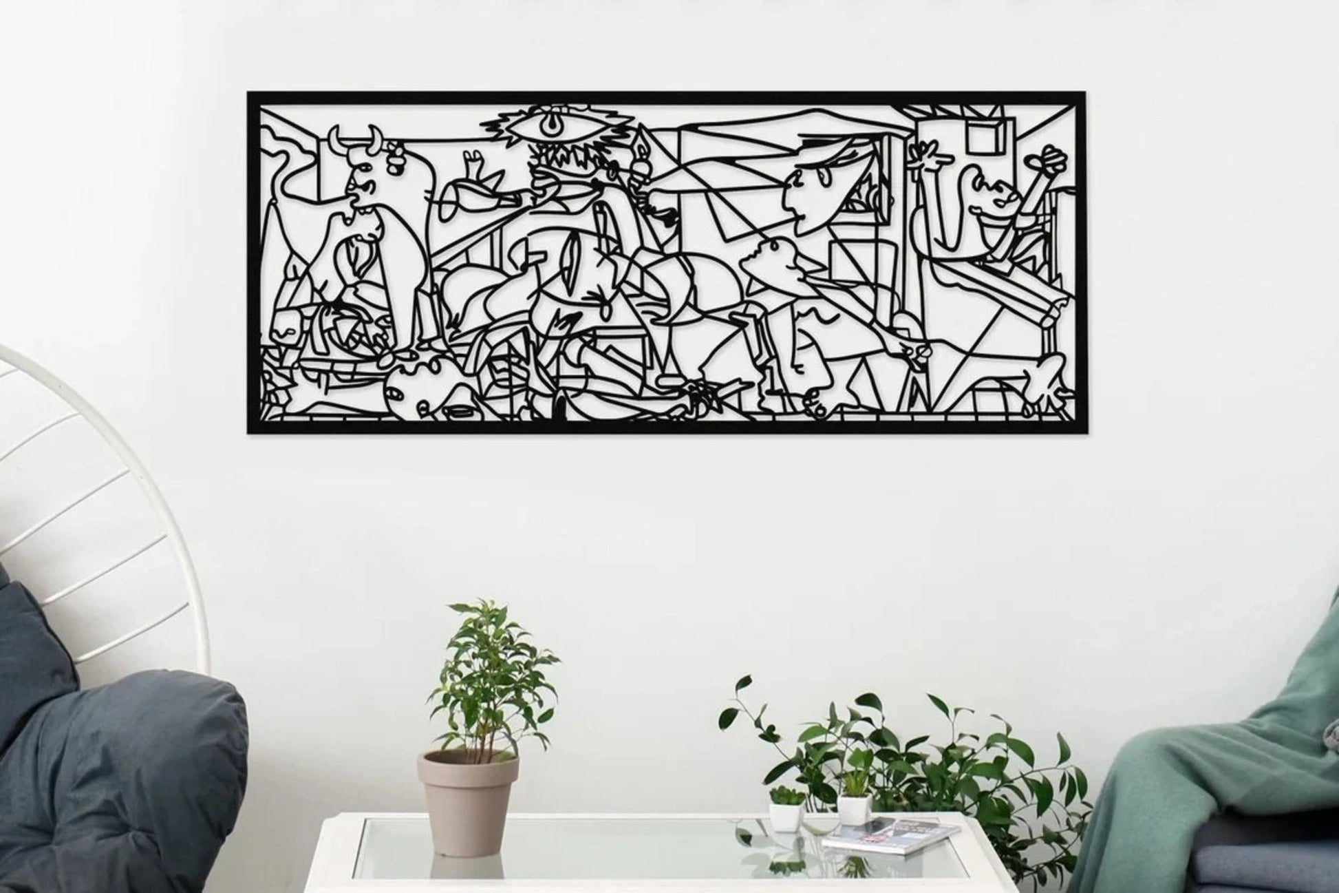 Extra Large Metal Wall Art - Etgshop LLC