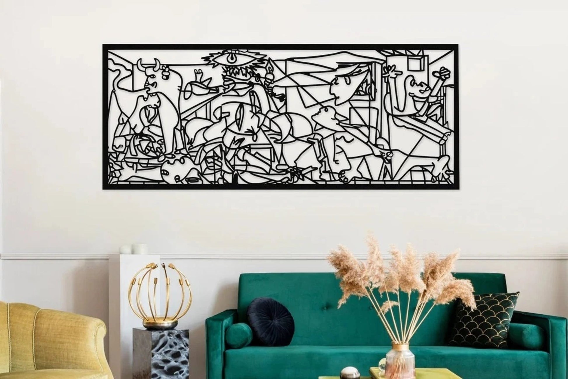 Extra Large Metal Wall Art - Etgshop LLC