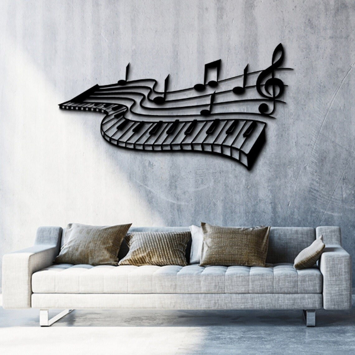 Music Notes Wall Art - Etgshop LLC