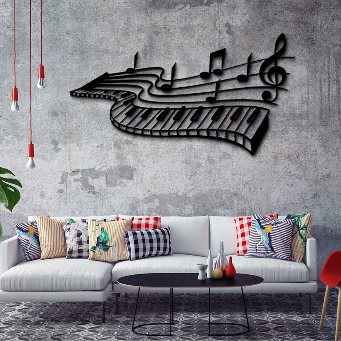 Music Notes Wall Art - Etgshop LLC