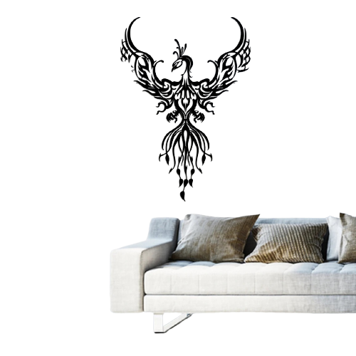 Phoenix Metal Wall Art, Metal Wall Sign - Etgshop LLC