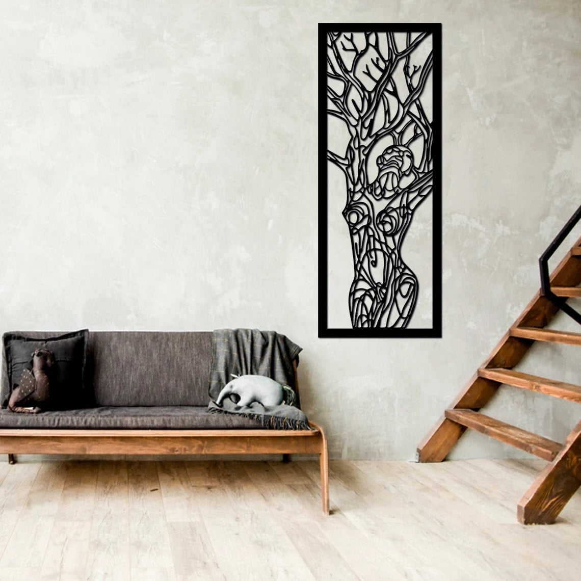 Women Tree of live, Metal Wall art - Etgshop LLC